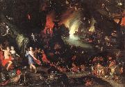 Jan Brueghel The Elder Orpheus in the Underworld painting